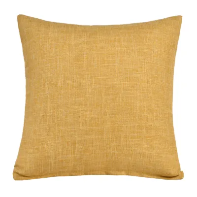 40x40cm 12 Square Solid Color Cotton Linen Sofa Decorative Cushion Cover Throw Pillowcase