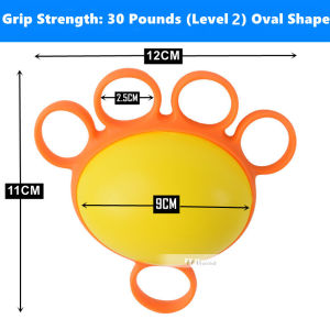 FY Five Finger Grip Ball Stroke Hemiplegia Rehabilitation Training Equipment Elderly Exercise Finger Strength Wrist Grip 中风偏瘫手指康复