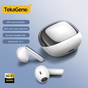 XlAOMl HiFi Bluetooth 5.3 TWS Wireless Earphones 36h Long Battery Life Waterproof Touch Control Earbuds With Mic ENC HD Call