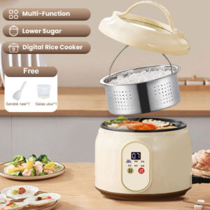 XIAOMI  Mini Rice Cooker 2L Multifunctional Rice Cooker Pot Magic Com Quick Cooking Electric Pot