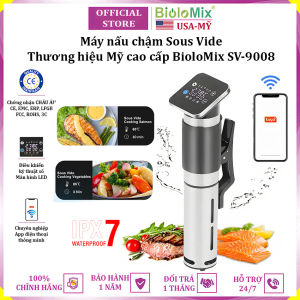 [BH 2 NĂM] Máy nấu chậm Sous Vide BioloMix SV-9008 1300W màn hình LED điều khiển kết nối qua app điện thoại - Hàng Chính Hãng
