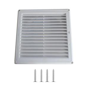 Professional Strong ABS Outdoor Vents Guards Slanted Edges Prevent Snow Birds Upgrades Ideal for Dryer Exhaust System