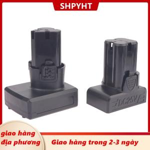 [COD] SHPYHT Giao hàng địa phương Cho MAK 12 16.8 25V lithium pin tuốc nơ vít điện có thể sạc lại không dây khoan điện công suất lớn pin vỏ
