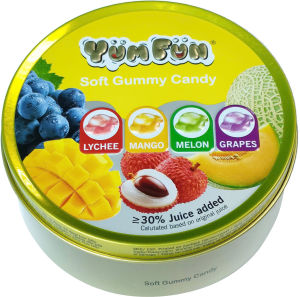 Combe 4 hộp Kẹo dẻo YumFun hảo hạng. Giao màu ngẫu nhiên