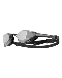 Kính Bơi Chính Hãng TYR Adult TRACER-X ELITE Mirrored Racing Goggles Sliver Black.