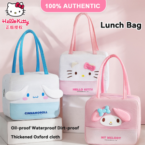 Sanrio Hello Kitty Lunch Bag Large Capacity Oxford Cloth Insulated Tote for School Office LFB309