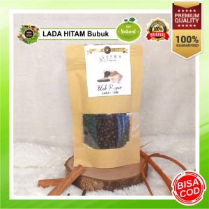 BLACK PEPPER / BIJI LADA HITAM 100% ASLI REMPAH KUALITAS PREMIUM uk. Pouch Hemat & Praktis