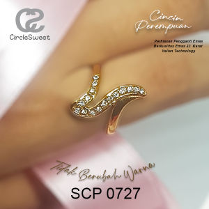 Cincin Gaya Perempuan Murah Anti Karat Eka Swasa SCP0727