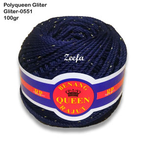 ZF Benang Rajut Poly Queen Gliter: Harga & Penggunaan