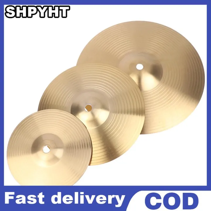 YUANGANG Cymbales En Laiton 20,3 Cm Splash Crash Hi-Hat Jazz Drum - Percussion Musicale