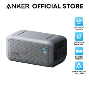 Anker SOLIX BP2000 Gen 2 2048Wh Expansion Battery for Anker SOLIX C2000 Gen 2 Portable Power Station A17831A1