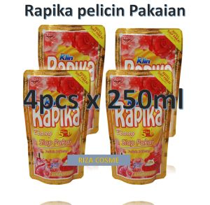 4 POUCH KISSPRAY 200ML PEWANGI PELICIN PENGHARUM PAKAIAN KISPREY SAPHIRE