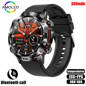 AMOLED smart watch mens sports watch womens wireless charging custom dial-up call heart rate ECG smart watch men and women