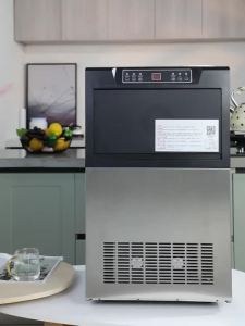 [Green Energy Saving]Anchun Commercial Ice Maker Large Capacity Fully Automatic Milk Tea Shop Bar Ice Cube Small Ice Block hine