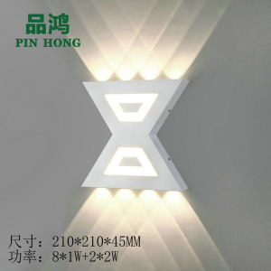 SXH Minimalist outdoor wall light led Outdoor creative hotel corridor waterproof lighting balcony living room bedroom bedside wall lamps