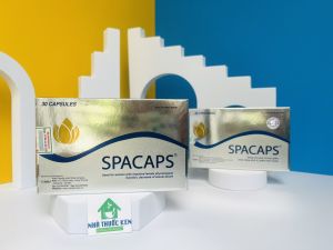 Spacaps hỗ trợ cải thiện khô âm đạo giảm ham muốn từ thảo dược hộp 30 viên