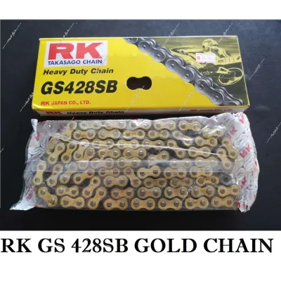 RANTAI RK GS 428 SB & HSB 114L 120L 132L GOLD CHAIN