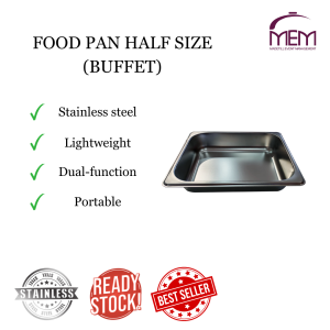 Food Pan Half Size (Buffet)