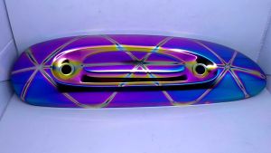 Tameng Pelindung Knalpot Thailok Scoopy Model Rainbow PNP Beat Vario Scoopy