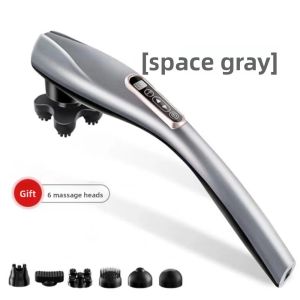 GLASSES VIEW ใช้งานได้หลากหลาย นวดไร้สาย นวดฝังเข็ม หัวนวดหลากหลาย นวดปลาโลมา ใหม่ ปรับได้ ไม้ตีนวดมือถือ กลับ