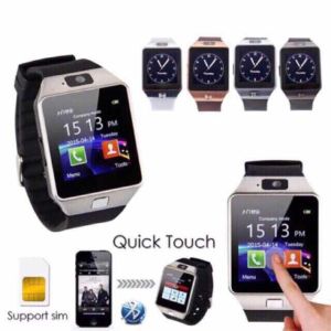 ♥Original Product+FREE+COD♥ Smile DZ09 Smart Watch Quad Phone Bluetooth Touch Screen