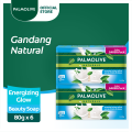 Palmolive Naturals Energizing Glow Bar Soap - with Milk Protein, For Brighter Skin, 80g Pack of 6. 