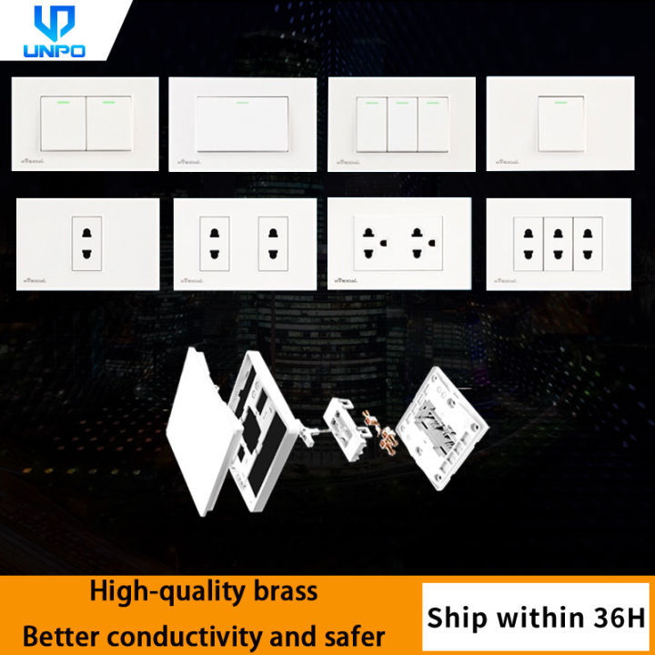 Socket wall switch socket universal universal socket switch outlet 1