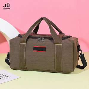 Just Star   ⚡จัดส่งฟรี สินค้าพร้อมส่ง⚡กระเป๋าเดินทางผู้หญิง Duffle กระเป๋าสะพายขนาดใหญ่กระเป๋าอเนกประสงค์สำหรับสาวหญิงความจุขนาดใหญ่กีฬาการจั