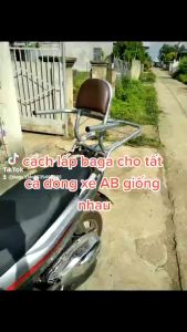 Baga lắp xe AB từ đời đầu đến 2012 sử dụng chung mẫutặng kèm xốp bọc gác tay khi mua trọn bộ có gác tay