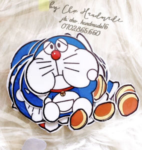 Set hình dán doremon cán pvc CHỐNG THẤM NƯỚC- sticker doraemon