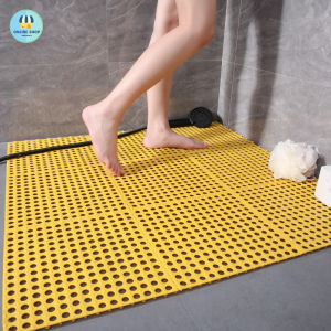 OnlineStore-e แผ่นรองกันลื่น แผ่นกันลื่น แผ่นปูพื้นห้องน้ำ กันลื่นในห้องน้ำ รองลื่น กันลื่น พื้นห้องน้ำ ปูพื้น แผ่นรองกันลื่นเด็ก 30✖30 CM