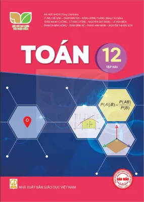 Sách giáo khoa Toán 12- Tập hai- Kết Nối Tri Thức Với Cuộc Sống (Kèm Nilon bọc Sách)