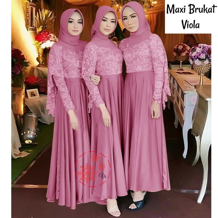 Cape dress outlet brokat