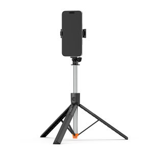 MeeGoo Selfie Stick Tripod 1.75M with LED Light Remote Bluetooth Phone Stand Portable for Phone Gopro Camera