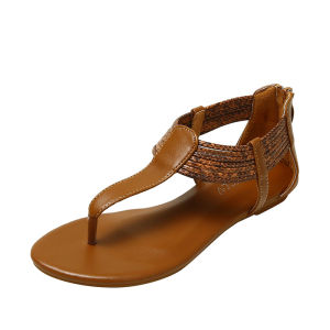 [Chính hãng XiangLV] Giày sandal chiến binh BOHO quai dây thổ cẩm dây kéo sau fullbox cao cấp N40