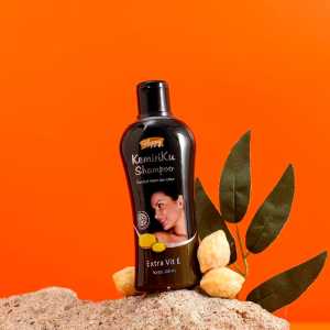 Happy Kemiriku Shampoo Extra Vitamin E - Penyubur Rambut & Menghilangkan Uban Paket Tunggal 100ml