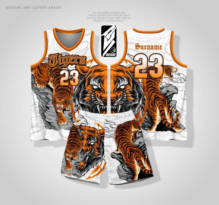 Tigers basketball best sale jersey