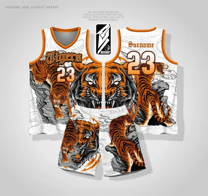 Orange 2024 tigers jersey