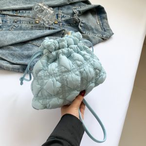 Puffy Bag Tas Serut Dumpling Cloud Bag Soft Tas Selempang Wanita Elegan Import