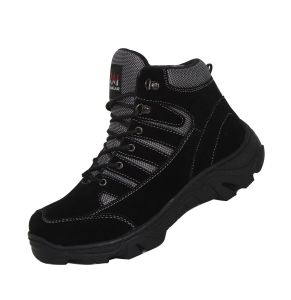 Sepatu Safety Pria Ujung Besi Boots Raigar Wolf Kerja Proyek Hiking outdoor Keren Kuat Anti Licin