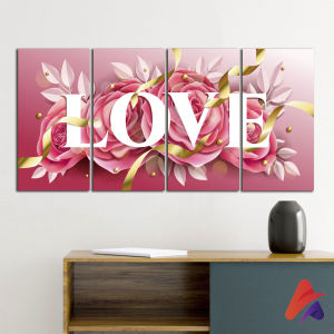 HIASAN DINDING SET LOVE KAMAR DEKORASI RUMAH WALL DECOR SATU SET LOVE