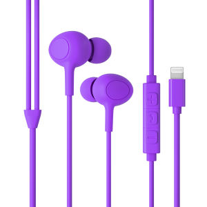 New Authentic MFI Compatible with Earphones iPhone14Pro in-Ear Lightning High Fidelity HiFi