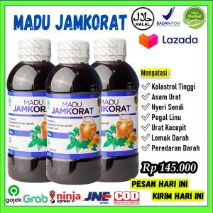 Madu Jamkorat Asli Madu Kolesterol Obat Kolesterol Dan Asam Urat Obat Asam Urat Reumatik rematik Nyeri Sendi pegalinu pegel linu Reaksi Cepat & Tanpa lama