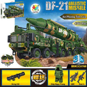 Xe Tăng 1000+ Mảnh Ghép - Mô Hình Lắp Ráp Xe Tăng Quân Sự Thế Chiến II - Đa Dạng Cách Ráp