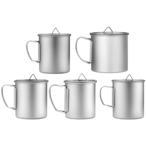 Tourist Mug Coffee Mugs Picnics Utensils Outdoor Kitchen Equipment Camping Drinking Water Cup Travel Cookware Drink Cup