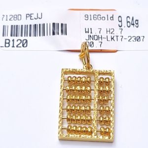 JIN JING LOKET SEMPOA EMAS 916 TULEN 9.64g