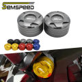 SEMSPEED Motorcycle CNC Windshield Adapter decorative Bolt Screws Cover For Honda ADV160 ADV 160 2022-2023 2024. 