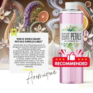Aromique EIGHT PETALS Water Based Oil for Diffusers Air Purifiers Room Aroma Freshener