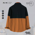 ALNI OFFICIAL STORE - LONG NOMCORE KEMEJA PRIA LENGAN PANJANG CASUAL, SIMPLE, NYAMAN BERKUALITAS PREMIUM. 