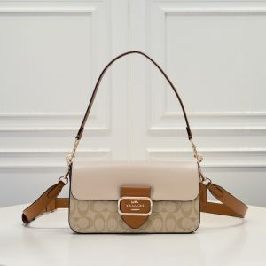 Original Womens Stick Bag Underarm Bag Classic Flower Versatile Single Shoulder Crossbody Bag CR332 size: 26*6*14cm